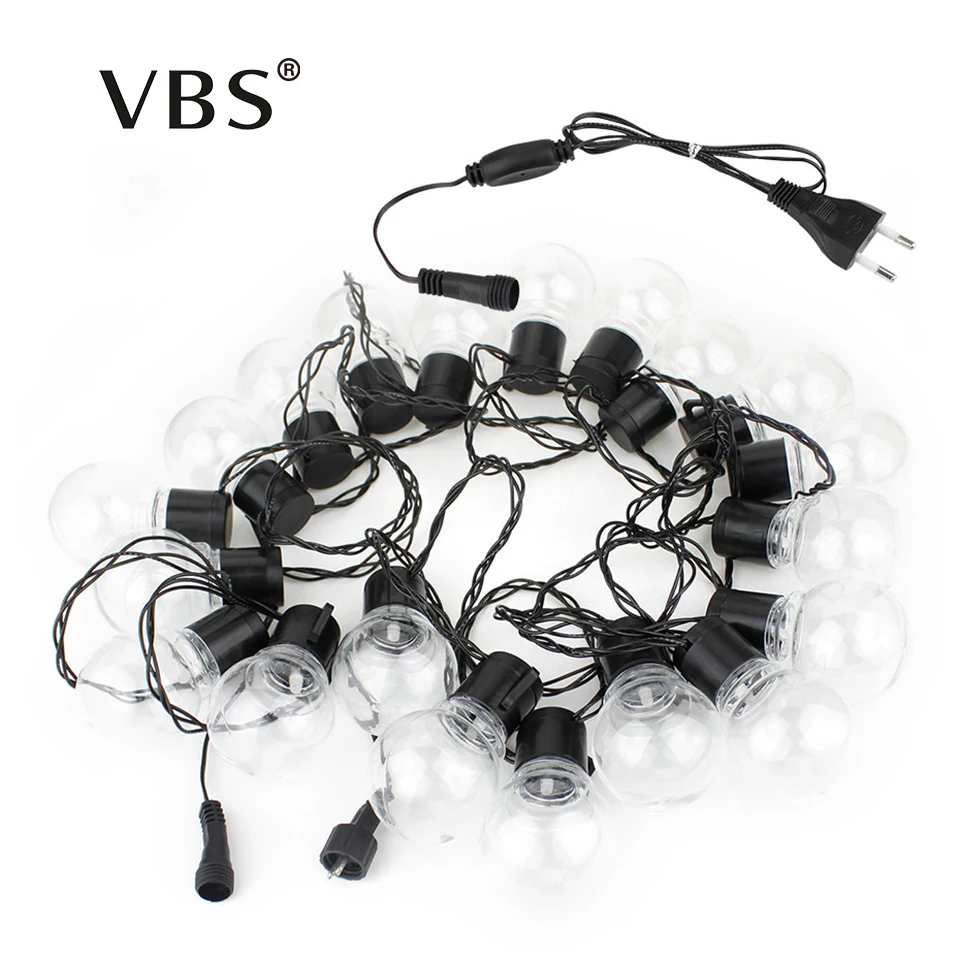 

6M LED String Lights 20 LED Globe Bulbs Fairy Light Christmas Lighting Wedding Party Led Fairy String Light Garland Outdoor