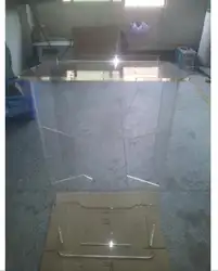 Крестовая форма Perspex акриловый Подиум Lectern y акриловый Pulpit Perspex школьный Подиум Lucite церковный Лектер с центром Креста