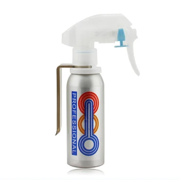 

New Aluminum 200ml Salon Trigger Sprayer Refillable Bottle Watering Pot Makeup Cosmetic Hairdressing Salon Water Atomizer UN205