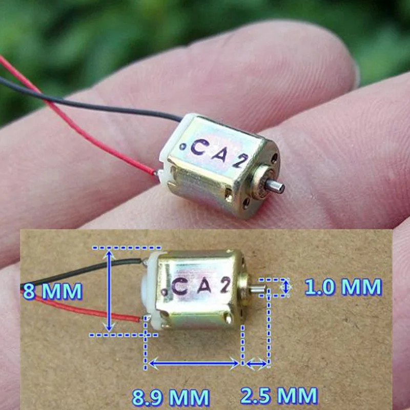 1 шт. ультра миниатюрный DC 3 в 44000 об/мин микро мотор игрушка мотор для DIY игрушки хобби умный автомобиль