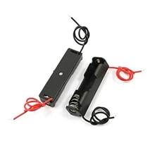 Односторонний 1x1,5 V Аккумуляторный отсек для батарей ААА держатель Чехол черный