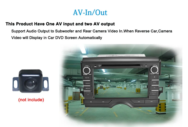 Best 8" in-dash Car DVD player with GPS(optional),audio Radio stereo,USB/SD,AUX,Bluetooth/TV,car multimedia headunit for Toyota Reiz 21
