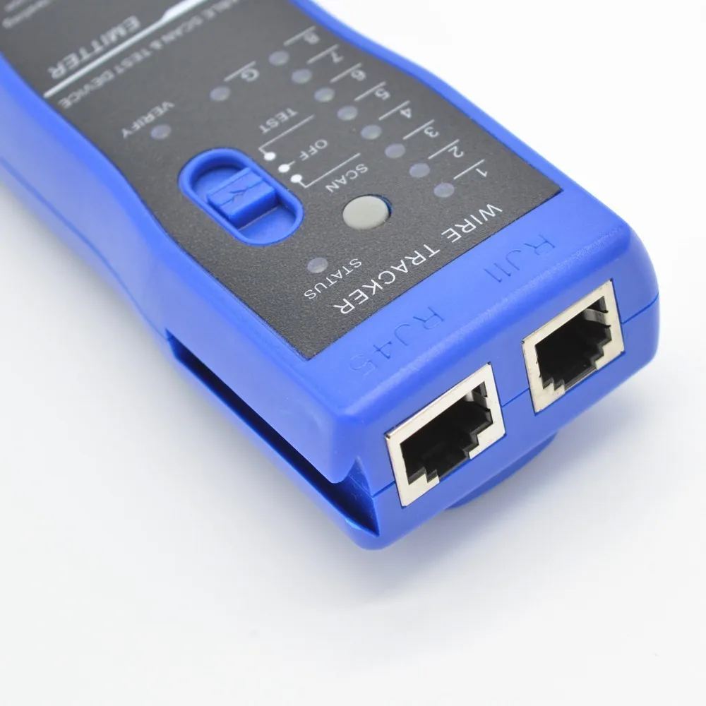 Инженерные Связь Сеть кабельного тестера Линии Tracker Telecom RJ45 RJ11 проводки адаптер