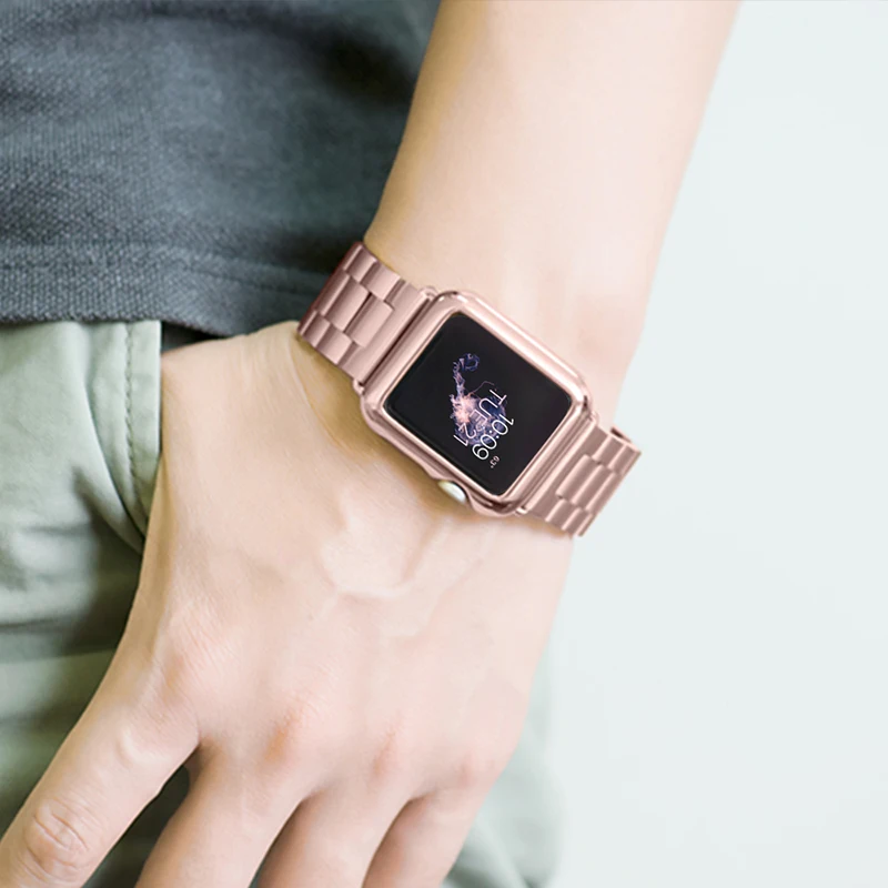 rose gold TPU silicone coque for smart watch (6)