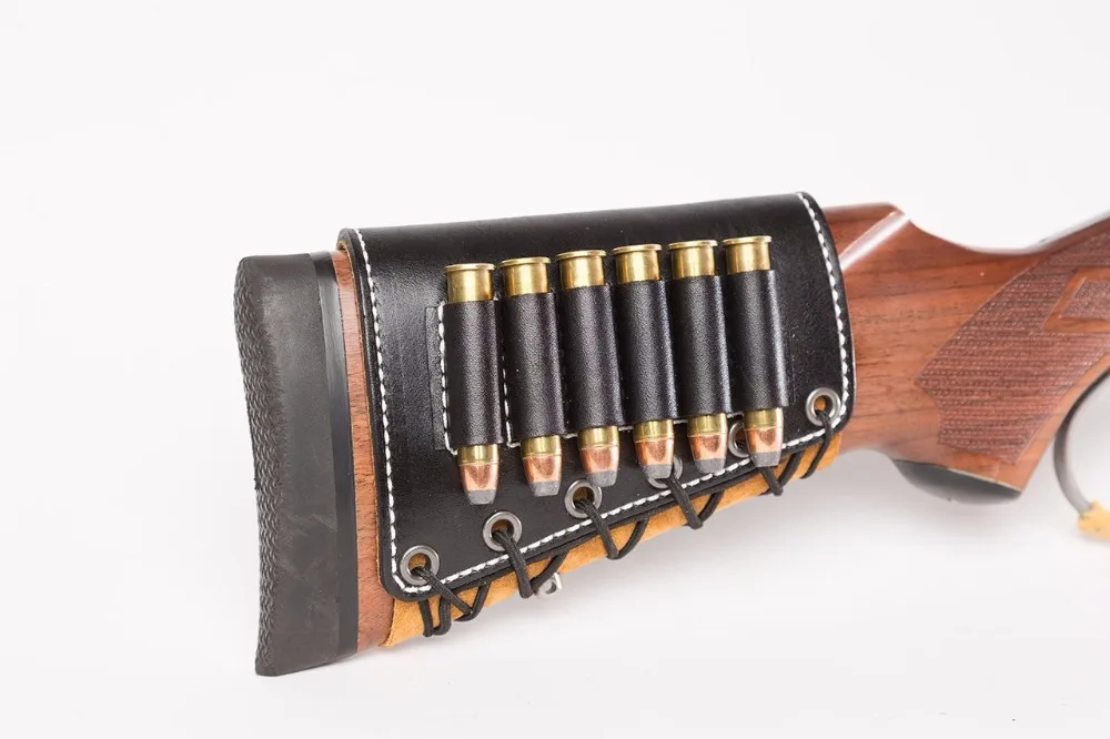 Алмазный D кожаный манжета для винтовки 30 06|rifle butt|butts riflecuff leather |