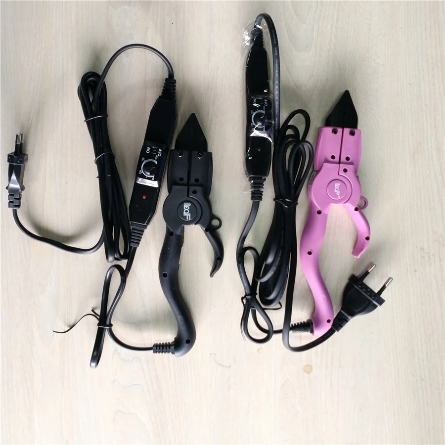 

1pcs Heat Iron Wand Loof Hair Iron Connector Wit A Tip for Curtains Tools 25W Hair Extension Fusion the Keratin Machine Tool Kit