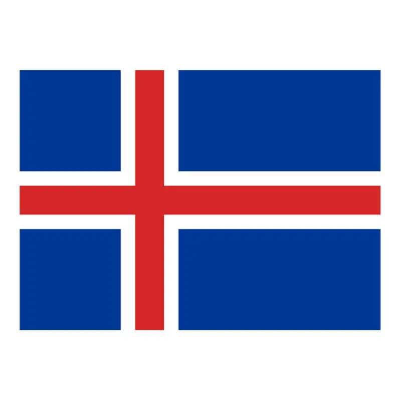 1 шт. Исландия Национальный флаг 60*90 см висит флаги активного отдыха/парад баннер для фестиваля мира по футболу чашки