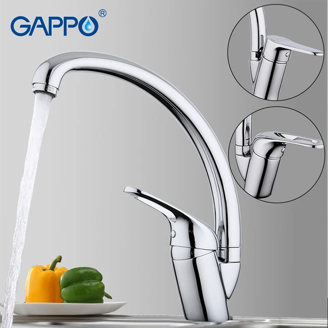 Cheap GAPPO kitchen faucet brass kitchen sink faucet water mixer crane kitchen water taps torneira cozinha                            