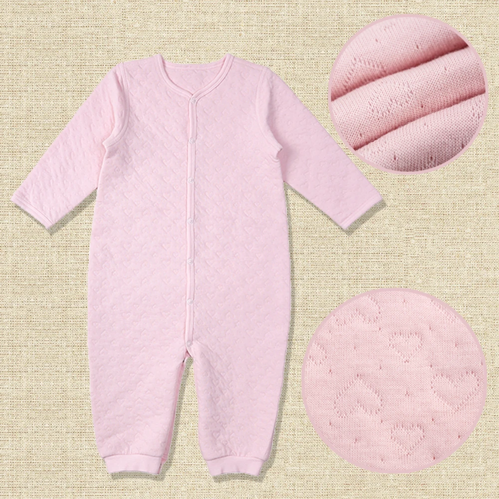 i-baby Premium Matelasse PIMA COTTON Baby Romper Cashmere Like Cotton Outfit Long Sleeve Newborn Cloth, Packed in Box