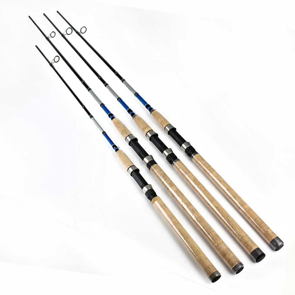 

FISH KING 99% Carbon 2.1M 2.4M 2.7M 2 Section Soft Lure Fishing Rod Lure Weight 3-40g Spinning Fishing Rod For Lure Fishing