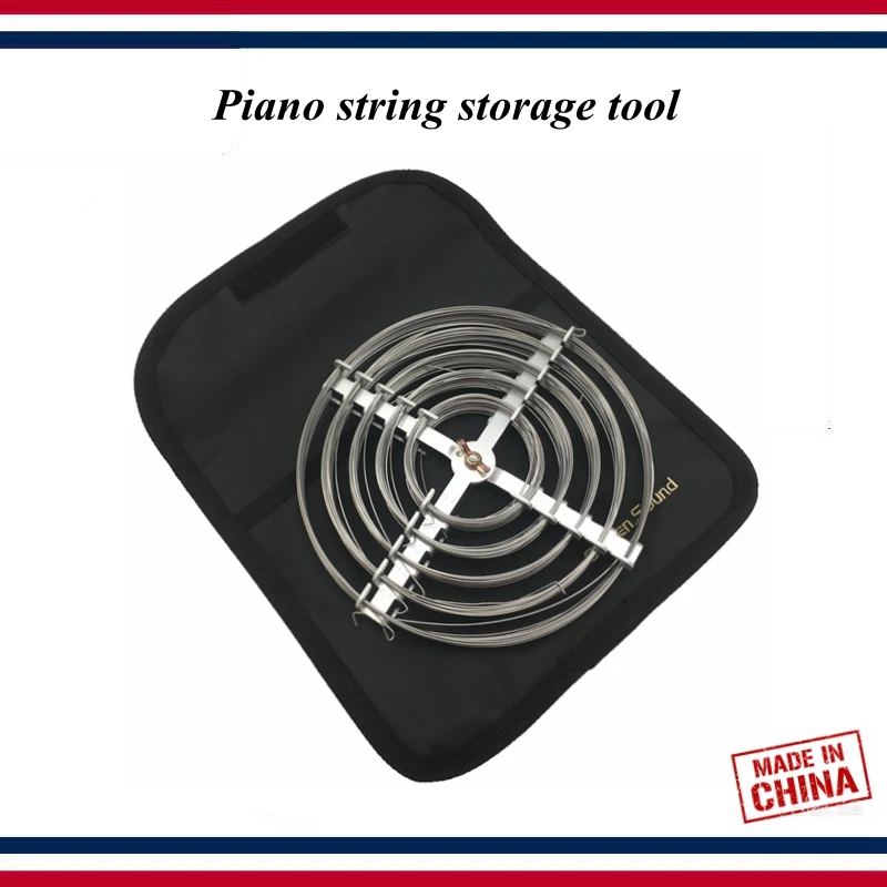 

Piano tuning tools accessories - Piano string storage tool and bag and Piano string - Piano parts