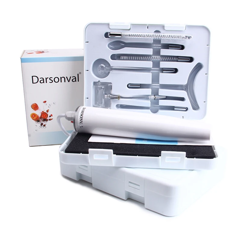 DARSONVAL Portable High Frequency Skin Care Device Violet Light Face Massager Acne Spot Remover Massageador Facial Therapy Spa DARSONVAL Portable High Frequency Skin Care Device Violet Light Face Massager Acne Spot Remover Massageador Facial Therapy Spa