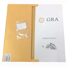 Свободные бусины 5 мм до 10 мм цвет IJ круглый блестящий вырез Круглый Муассанит VVS1 класс ювелирные изделия кольцо материал для серег