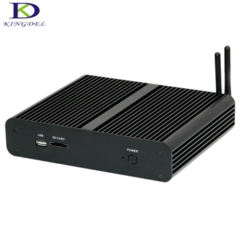 Günstig Intel Skylake 6th Generation I7 Fanless Mini PC HTPC Micro Computer Mit 16GB RAM + 1TB HDD DP + HDMI + USB3.0 Wifi Windows 10 Pro