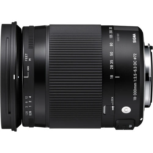 condón perderse Comparable Sigma-lente contemporáneo para Nikon, objetivo de 18-300mm f/3,5-6,3 DC  MACRO OS HSM, D3300, D5300, D90, D7000, D7100, D300 - AliExpress