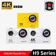 Original EKEN H9 series H9&H9R&H9 plus 4K/30fps 1080P HD wifi Action Camera Dual Screen Sport Cam waterproof helmet camera vs sj