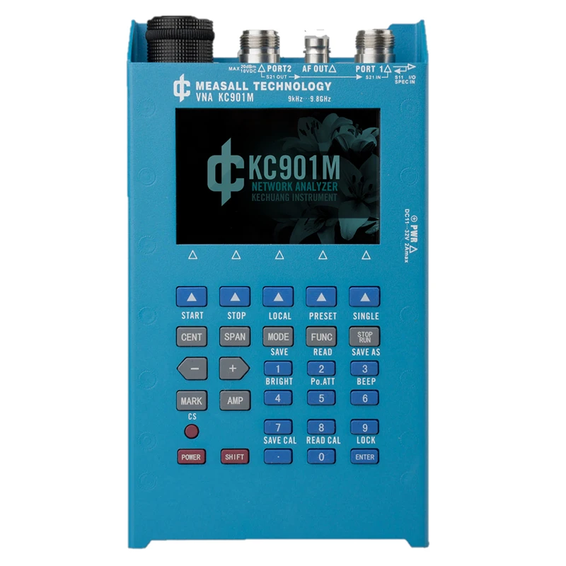 KC901M 9,8 GHz ручной анализатор сети RF мультиметр один порт вектор измерения и 2 портами простой векторный анализа