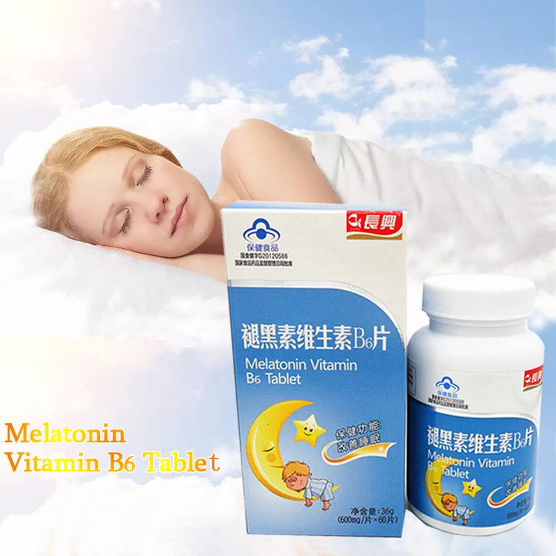 Free shipping melatonin tablets health products improve sleeping