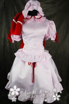 

Touhou Project Remilia Scarlet Cosplay Costume dress full set