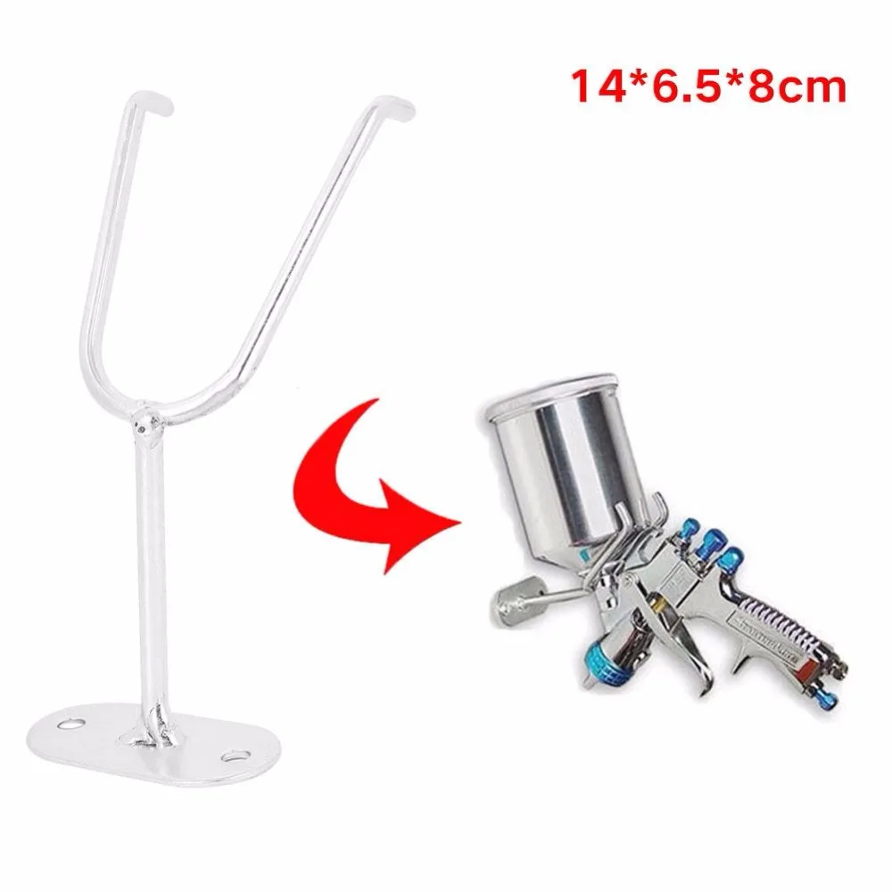 

Gravity Feed Paint Sprayer Stand Mini Alloy Hook Booth Cup Holder Fixed Bracket