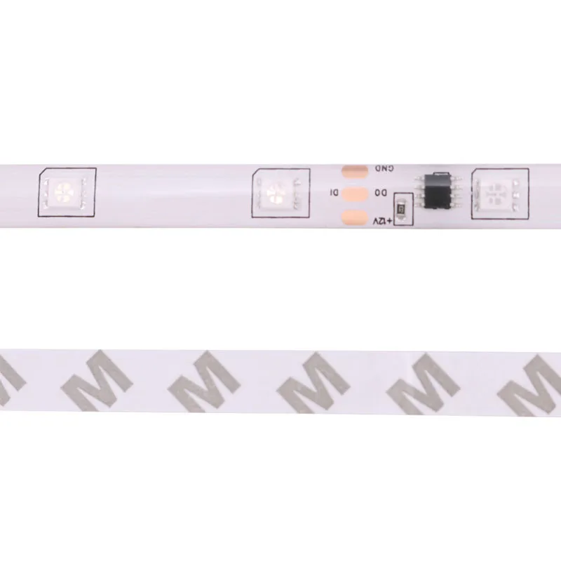 Светодиодная лента 5 м SMD5050 1903IC 30 светодиодов/м RGB Волшебная мечта цветная