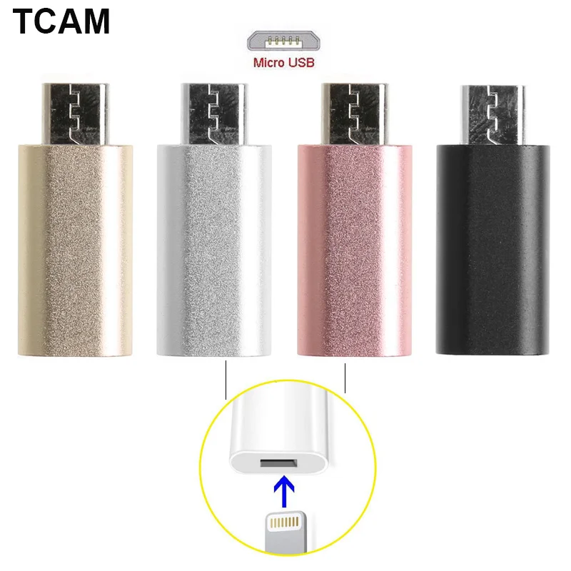 

8-Pin For Lightning Female To Micro USB Male Adapter Converter For Android Phone