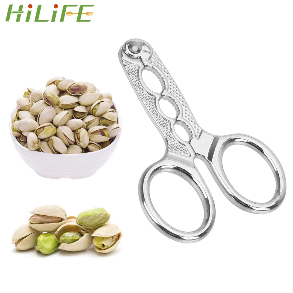 

HILIFE Melon Seed Plier Scissor Nut Cracker Kitchen Tools Stainless Steel Nutcracker Multi-Function Walnut Pine Sheller Opener