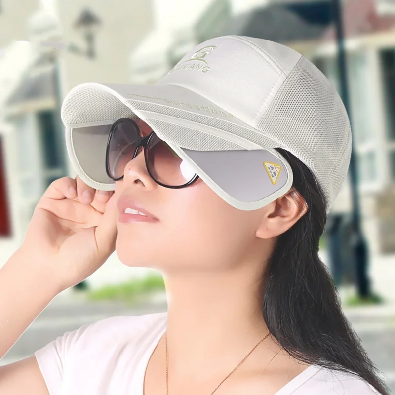 New Unisex Outdoor Running Hats Summer Flexible Sunshade Sunscreen Sun Hat Fishing caps