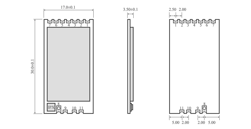E64-433T20S 433MHz 100mW wireless rf transceiver (5)