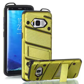 

C-ku Armor Hard PC TPU Case For Huawei P8 LITE P9 PLUS MATE PRO Stand Dot Shockproof Anti skid Hybrid Impact Cover Luxury 50pcs