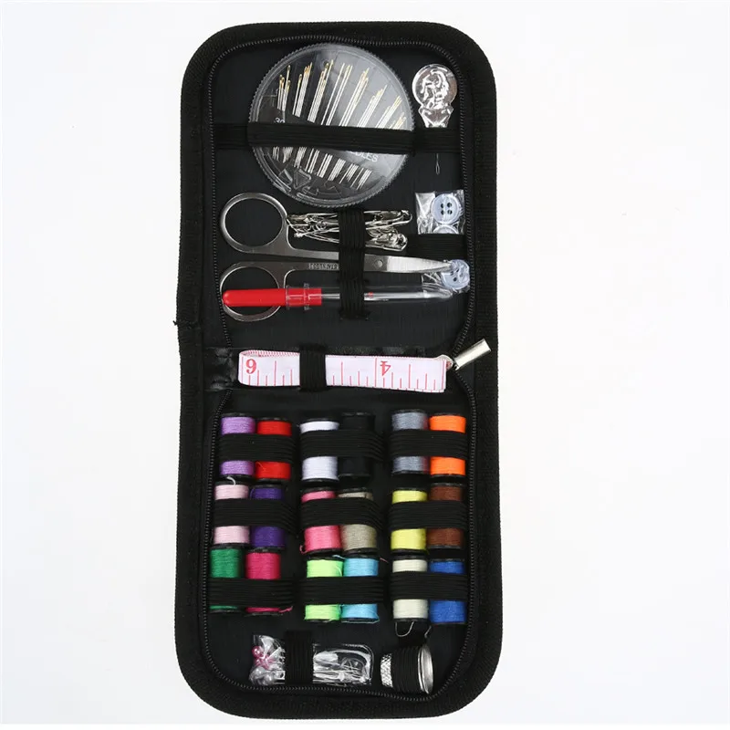 

Multifunction Sewing Box Sewing Thread Stitches Knitting Needles Cloth Buttons Craft Scissor Travel Sewing Kit