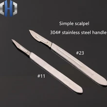 Ручной нож 11-й скальпель 23-е лезвие для скальпеля DIY одноразовый инструмент ручной нож с ручкой