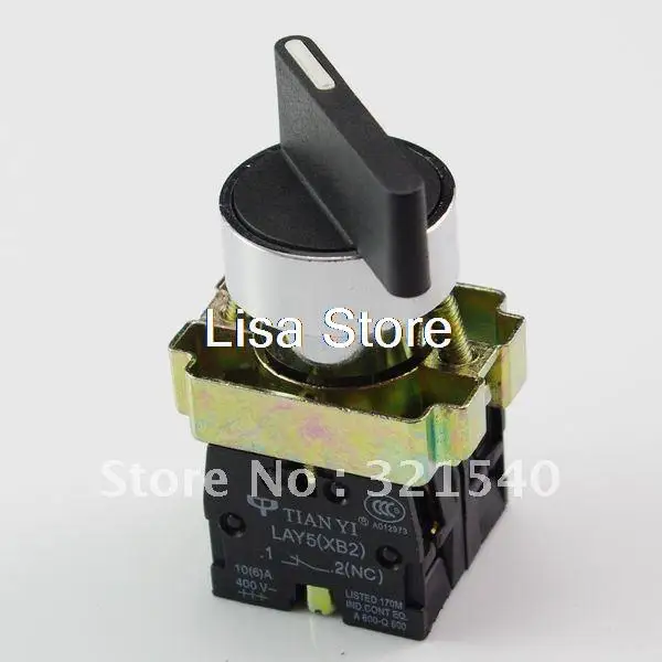 

XB2BJ33C 2N/O 3Positions Maintained Extended Lever Select Switches Replace Telemecanique
