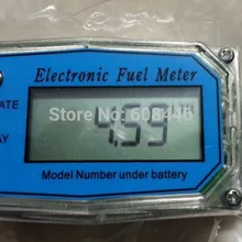 3/4 '10-200 л/мин турбины цифровые дизельные овальная шестерня расходомер топлива BSPT/NPT галлон