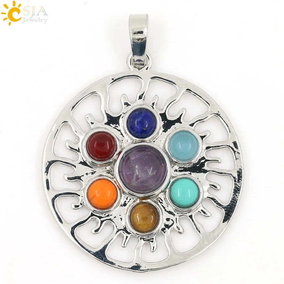pendants yoga chakras
