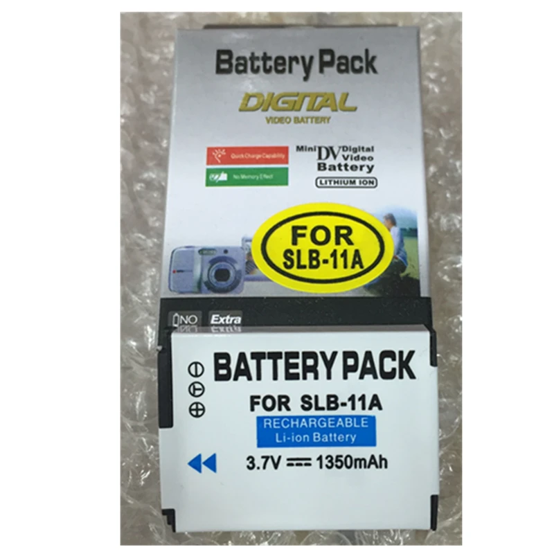 

SLB-11A SLB 11A lithium batteries SLB11A Digital camera battery For SAMSUNG CL65 HZ25W HZ30W TL240