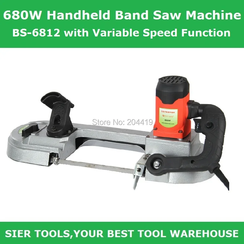 

Band Saw!/680W Handheld Band Saw Machine/BS-6812 with Variable Speed Function/Wood Cutting Band Saw Machine/cutter machine/saw