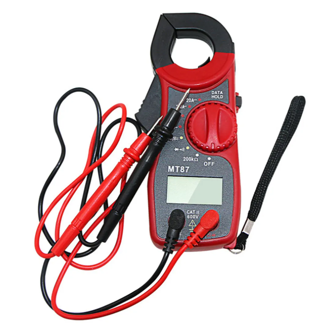 

MT-87 Digital Clamp Meter Current Clamp AC DC Ammeter Multimeter Voltmeter Multi-function Diode Fire Wire Tester