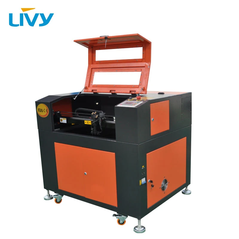 80W EFR RECI  laser tube portable CNC wood  laser engraving cutting machine with free CW3000 water chiller