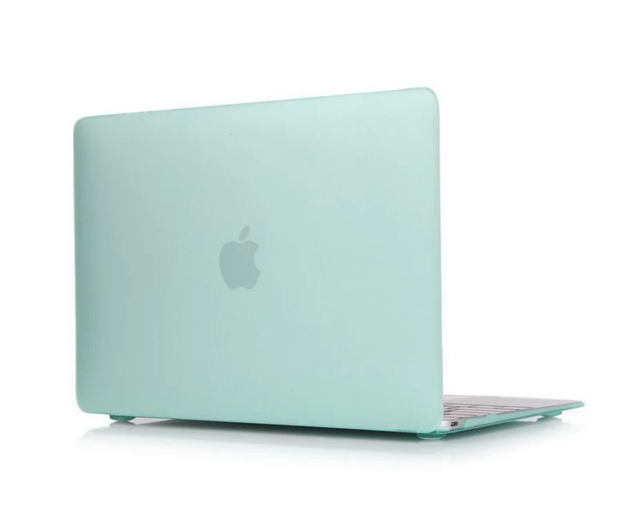 Для Macbook Air 11 13 пластиковый жесткий чехол для MacBook Air 13,3 11,6 дюймов чехол для ноутбука+ Защитная пленка для клавиатуры - Color: Green