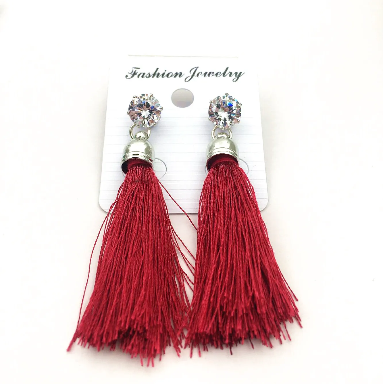 Женские серьги капельки MYDANER большие с кристаллами 20 пар/лот|dangling earrings for women|tassel