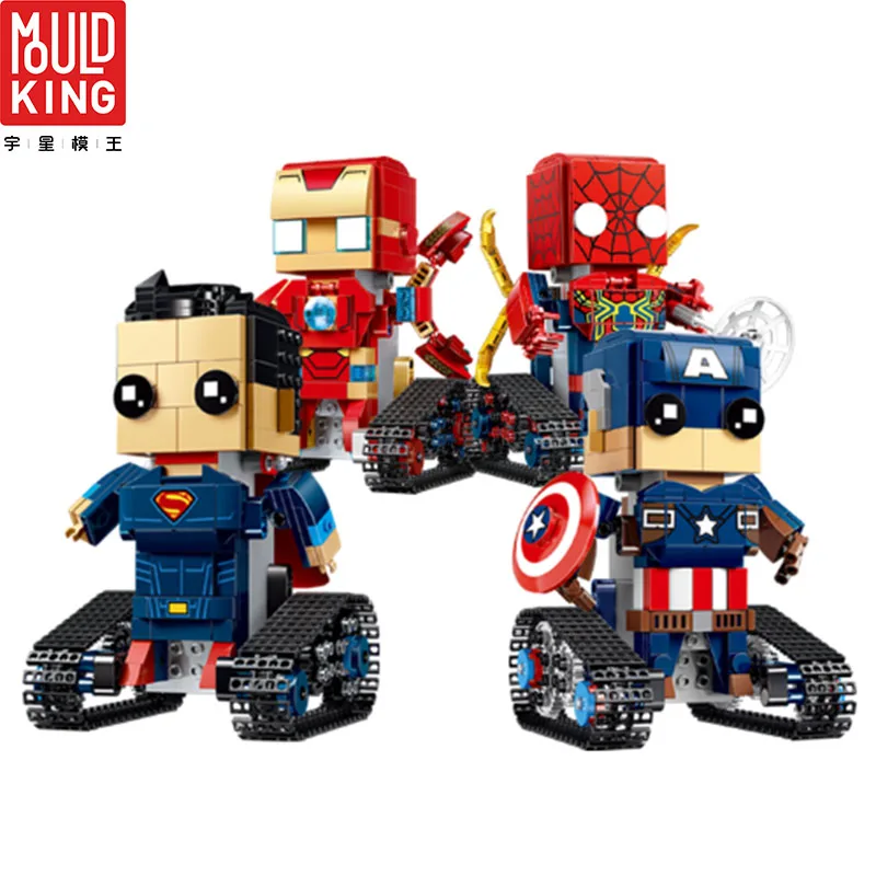 

Avengers Spiderman iron Man Superman Captain America RC Action Figure Building Blocks Set Legoing Movie Super Heroes Toys Bricks