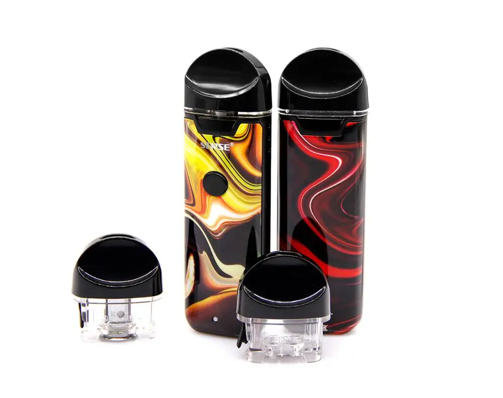 2019 vape pod starter kit электронная сигарета все в одном многоразовая открытая система Sense