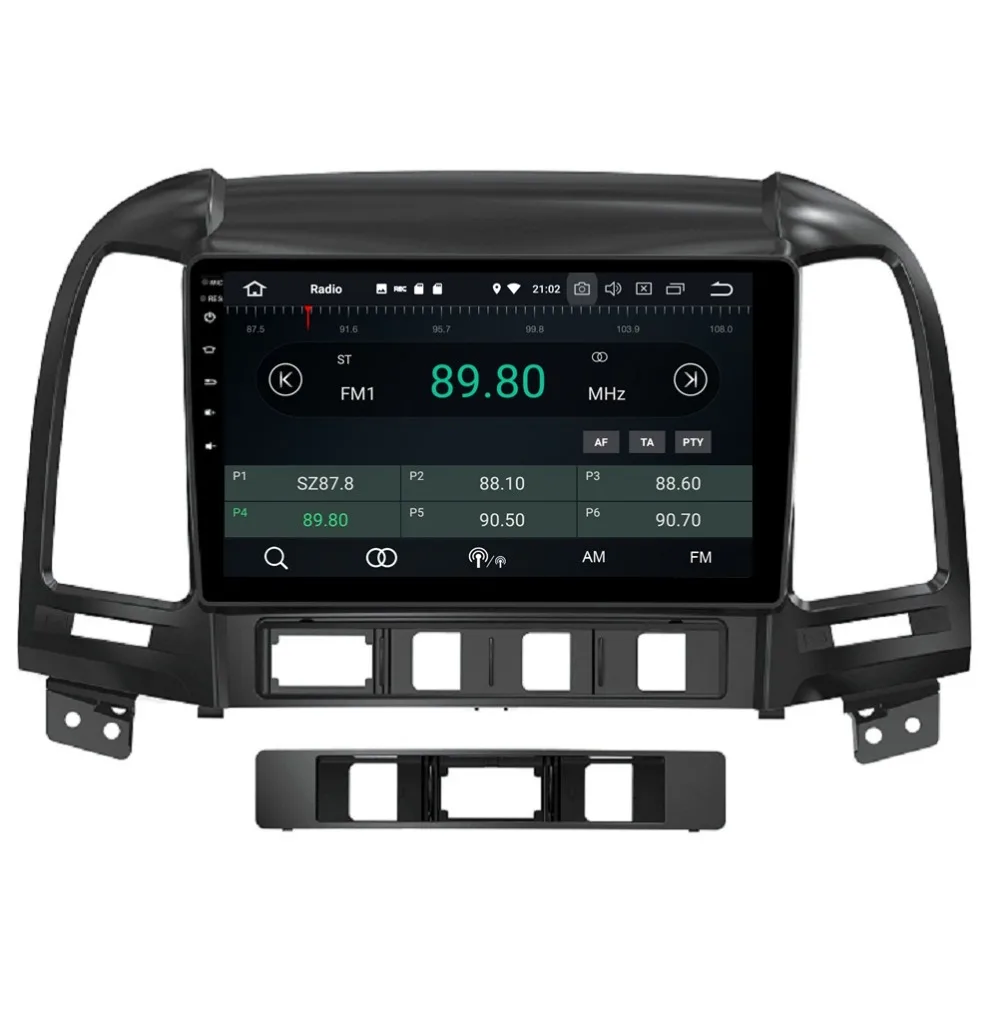 Clearance 9" Android 8.0 Car Audio Video Radio Player for Hyundai Santa Fe 2006 2007 2008 2009 2010 2011 2012 Bluetooth WIFI Mirror-link 2