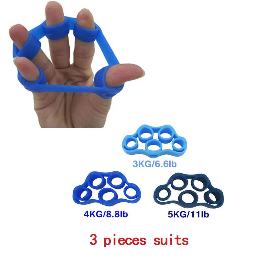 3 Pcs Finger Stretcher Strength Trainer Fingers Exercise Practice