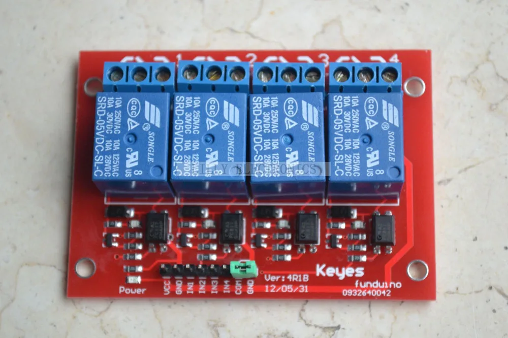 

5V 4-Channel Relay Module PIC AVR DSP ARM