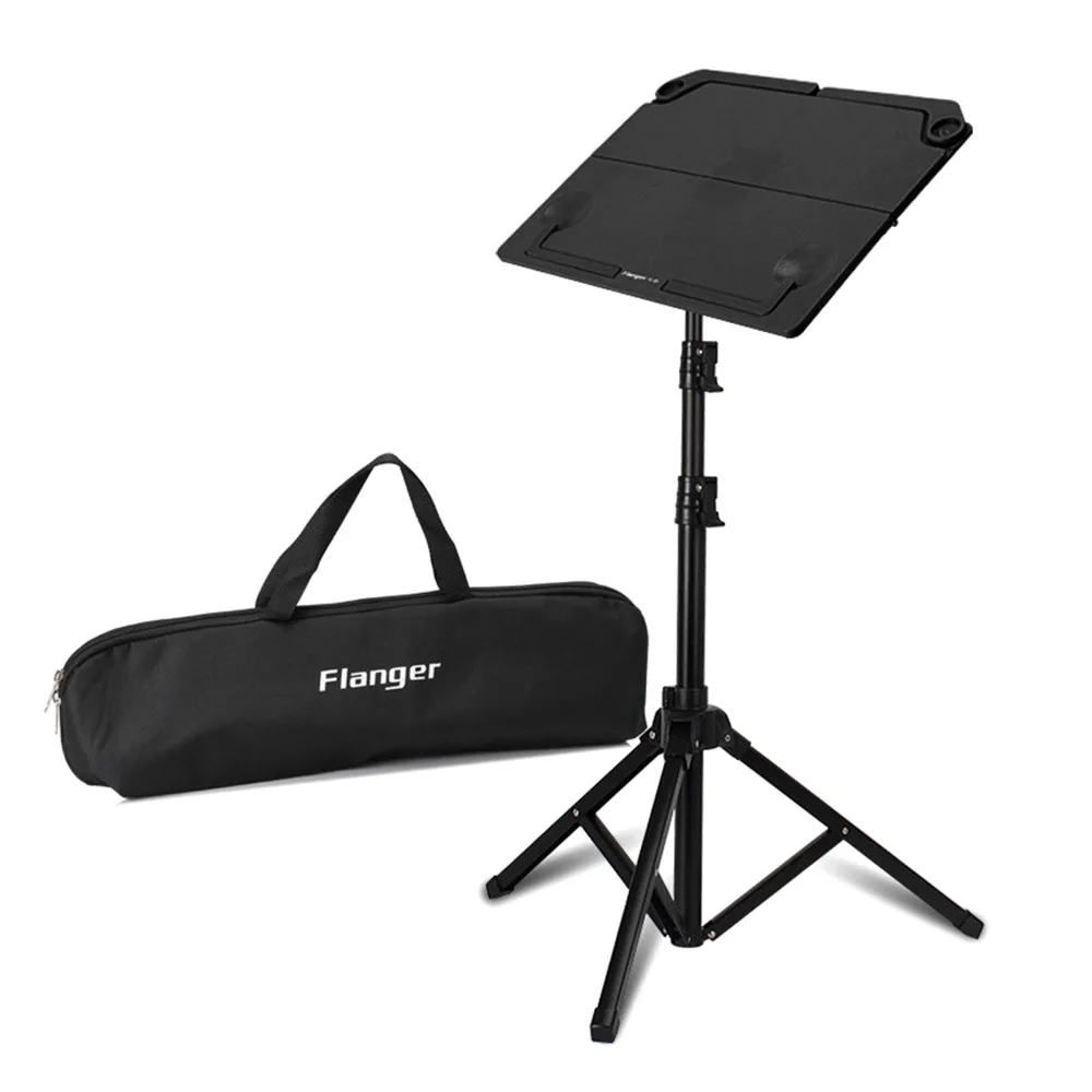 Большой Flanger67cm-140cm FL-05, профессиональная Складная Маленькая Музыкальная подставка, штатив, подставка, держатель с сумкой для переноски, музыкальный инструмент