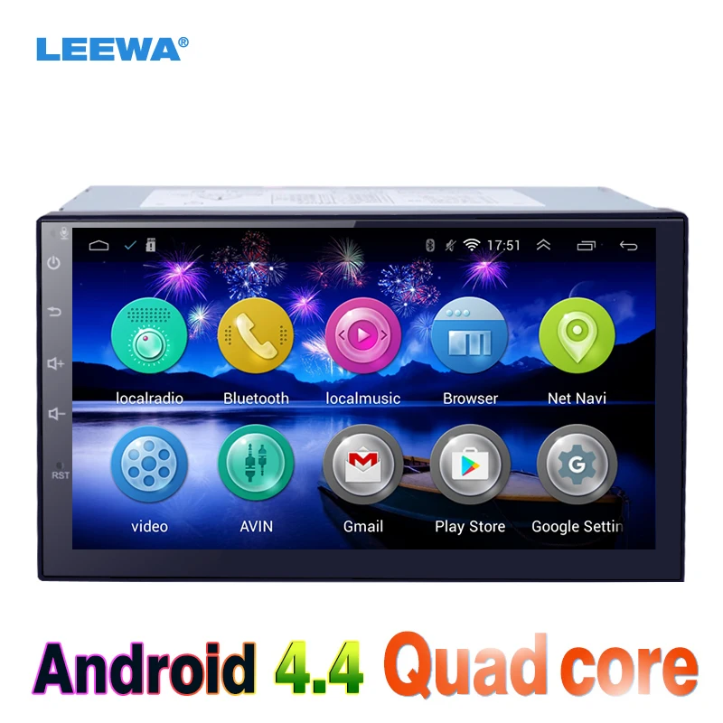 

LEEWA 7inch Android 4.4 Quad Core Car Media Player With GPS Navi Radio For Nissan Treeano/Versa/Micra/Murano WIFI Bluetoo #3900
