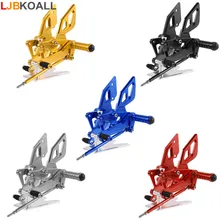 LJBKOALL YZF-R25 YZF-R3 MT-25 MT-03 CNC Footrest Adjustable Rearset Rear Set For Yamaha YZF R25 R3 MT25 MT03 2014 2015 2016 2017 LJBKOALL YZF-R25 YZF-R3 MT-25 MT-03 CNC Footrest Adjustable Rearset Rear Set For Yamaha YZF R25 R3 MT25 MT03 2014 2015 2016 2017