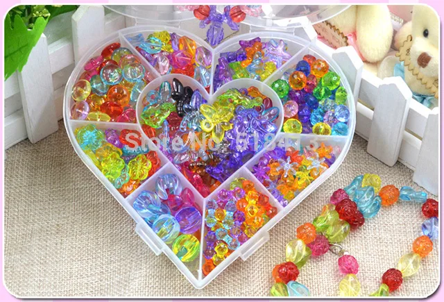 Children Girls Toys 3 ~ 12 Years Old Girl Child Beaded Handmade Toy Suit Birthday Gift Presents Princess Party Hot Sale 2021 5